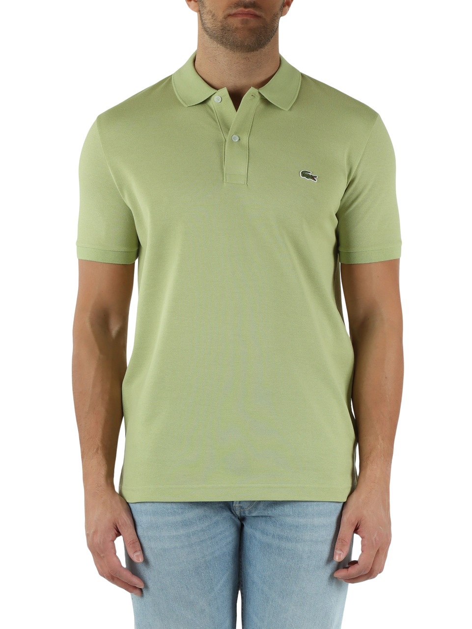 HELLGRÜN | Polo L.12.12 Slim Fit aus Baumwoll-Piqué