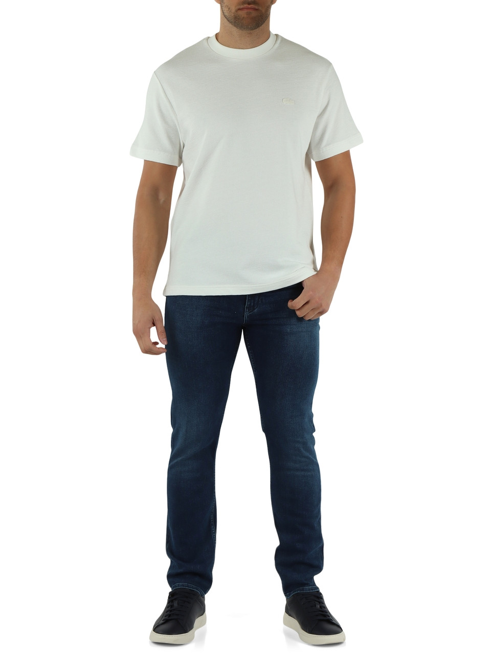 OFF WHITE | T-shirt Classic fit in jersey di cotone testurizzato