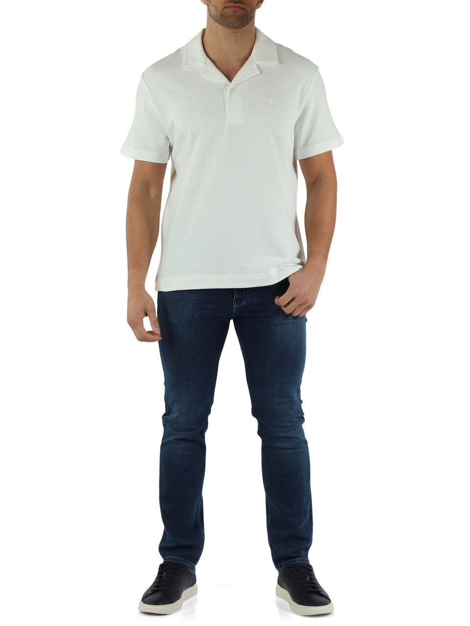 OFF WHITE | Classic-Fit-Polo aus texturiertem Baumwolljersey