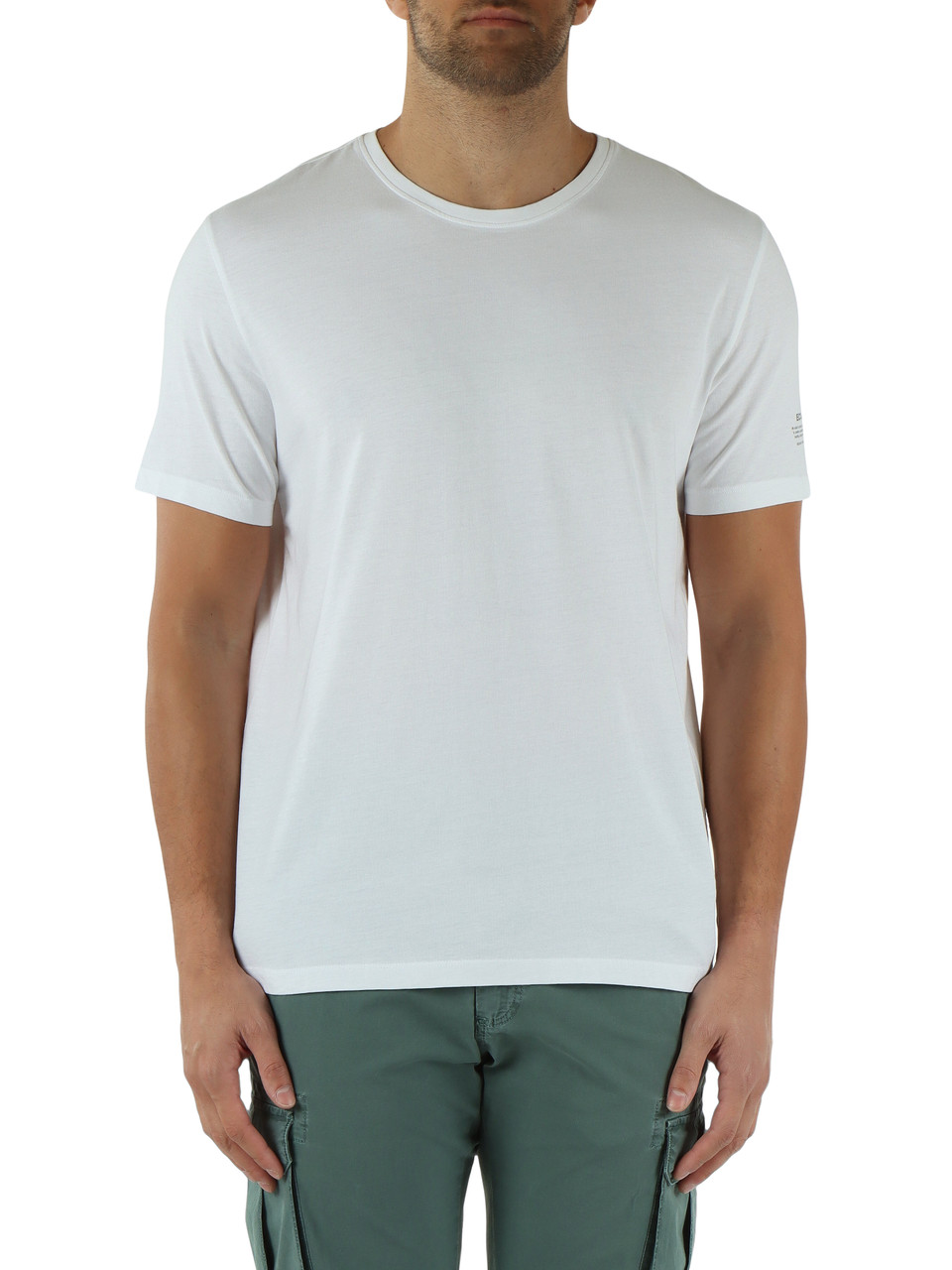WEISS | T-Shirt aus recycelter Baumwolle VENT