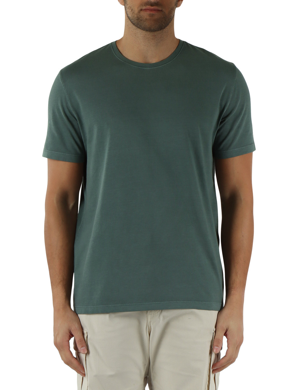 GRÜN | T-Shirt aus recycelter Baumwolle VENT