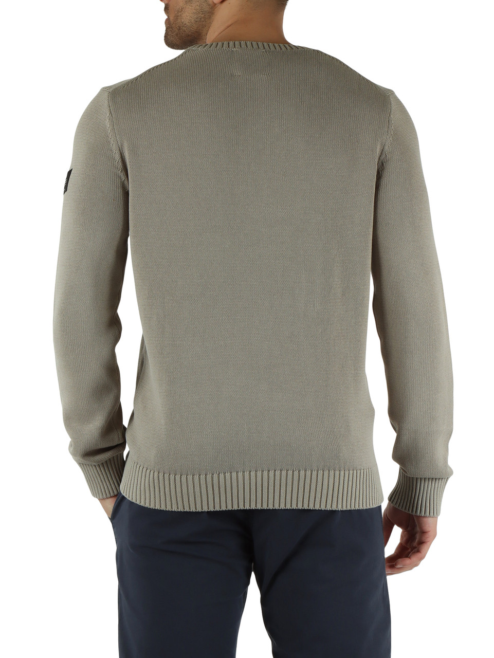 BEIGE | Regular Fit TAIL Shirt aus recycelter Baumwolle