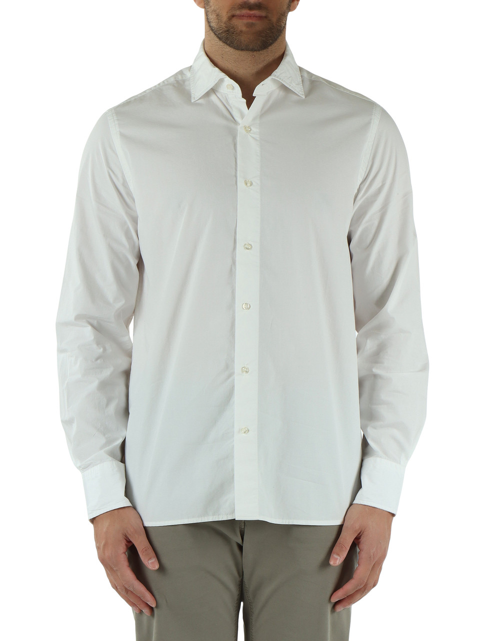 WEISS | Baumwollhemd ALFREDO