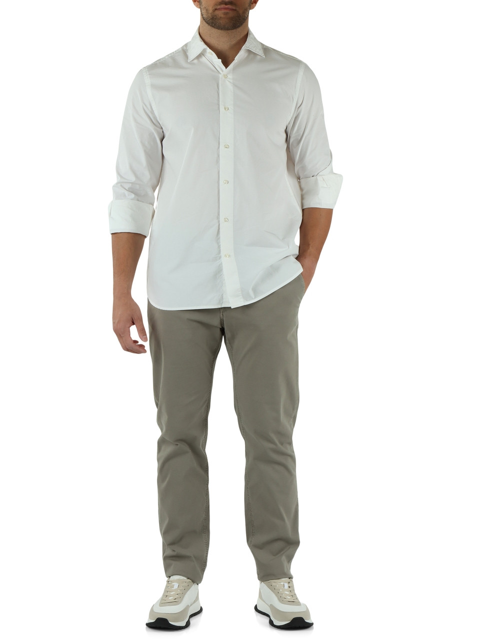 WEISS | Baumwollhemd ALFREDO