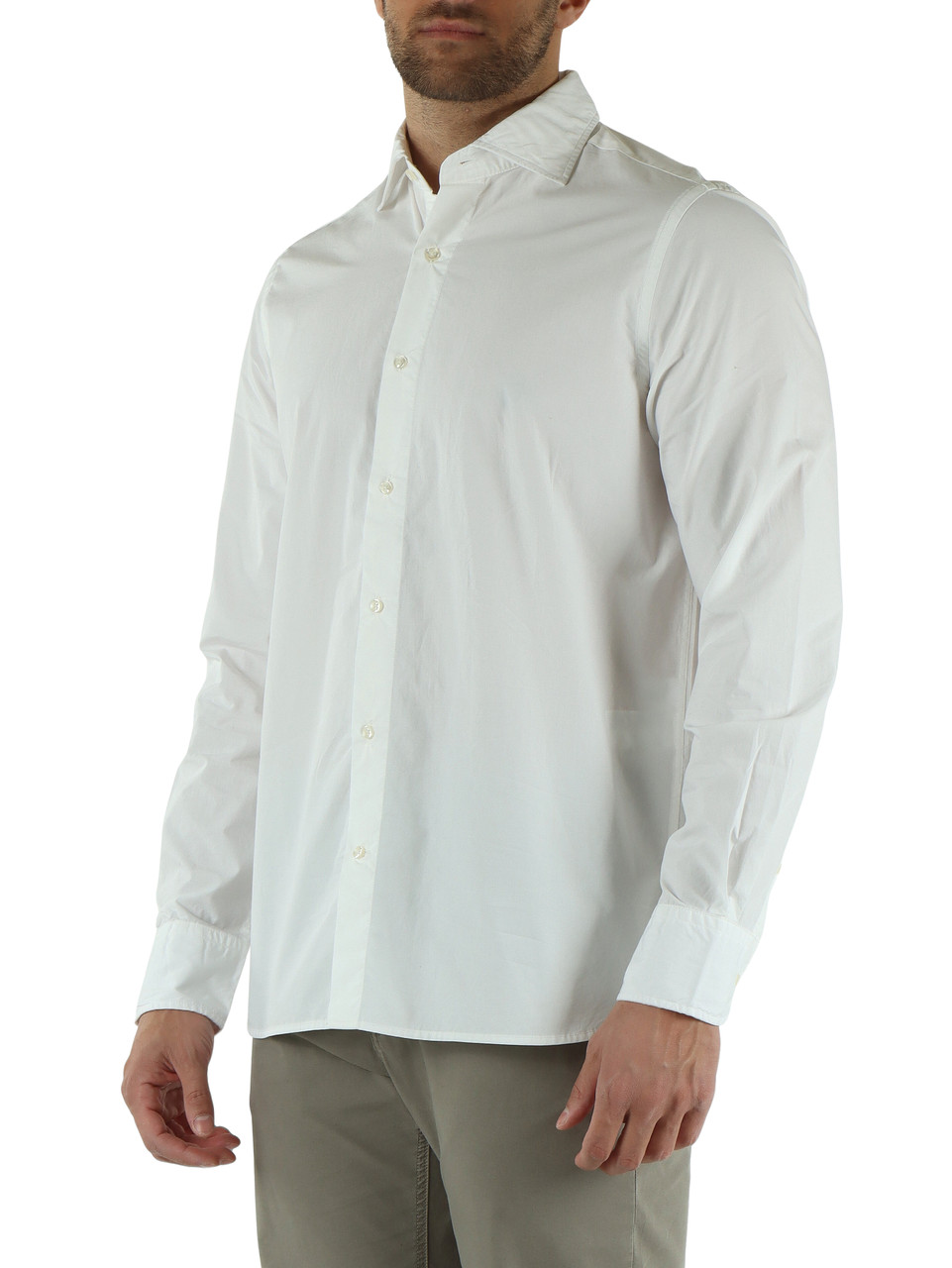 WEISS | Baumwollhemd ALFREDO