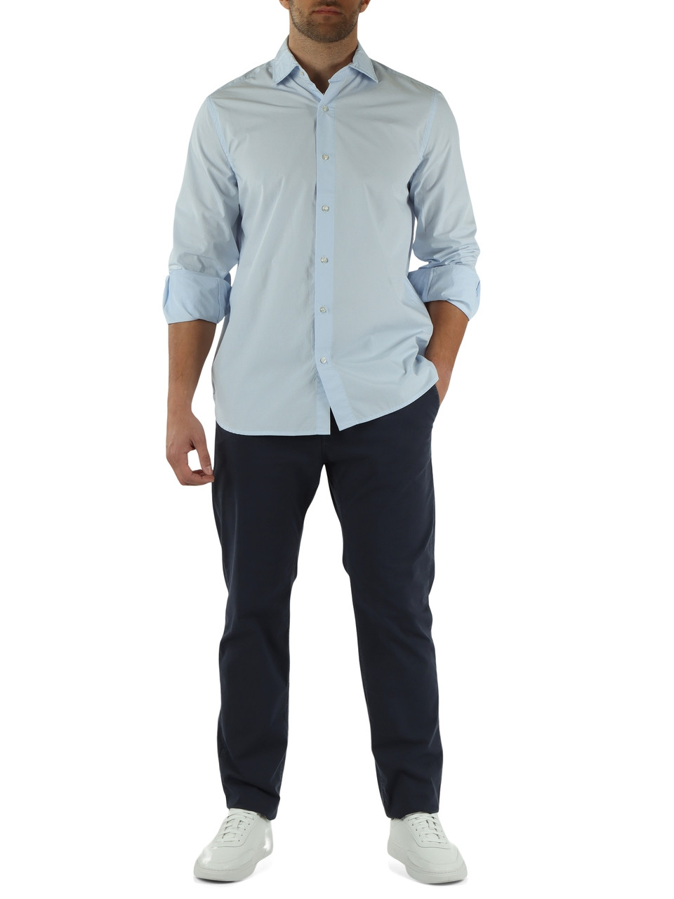 AZZURRO | Camicia in cotone ALFREDO