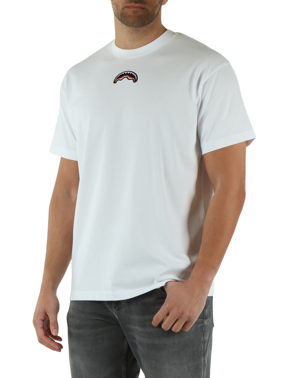 BIANCO | T-shirt in cotone MY STOLEN SPRAY Regular