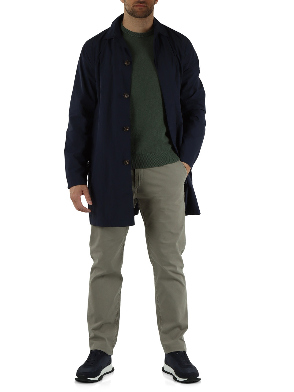 Dunkelblau | Wasserabweisende VESTAL Jacke aus recyceltem Nylon