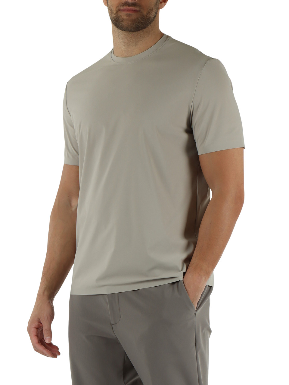 BEIGE | T-shirt WAVE NY in tessuto Softech