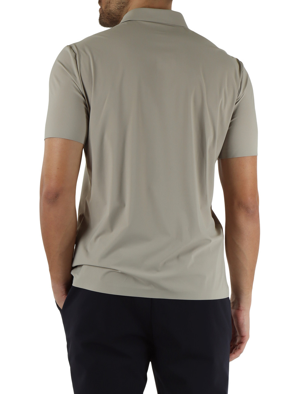 BEIGE | Polo WEIRS NY in tessuto Softech