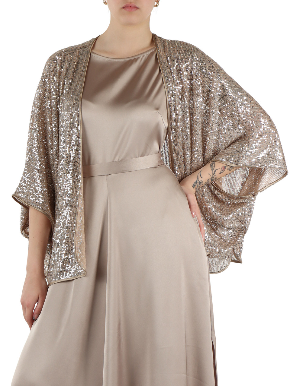 ORO | Coprispalle con paillettes RENNA