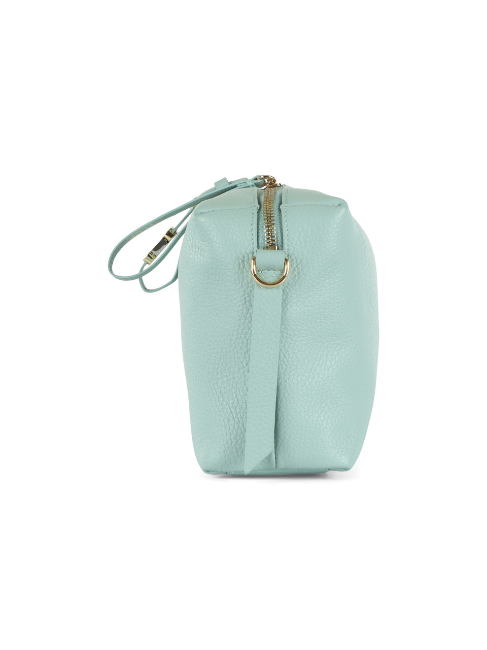 AQUAMARIN | Umhängetasche aus genarbtem Leder NORY Small