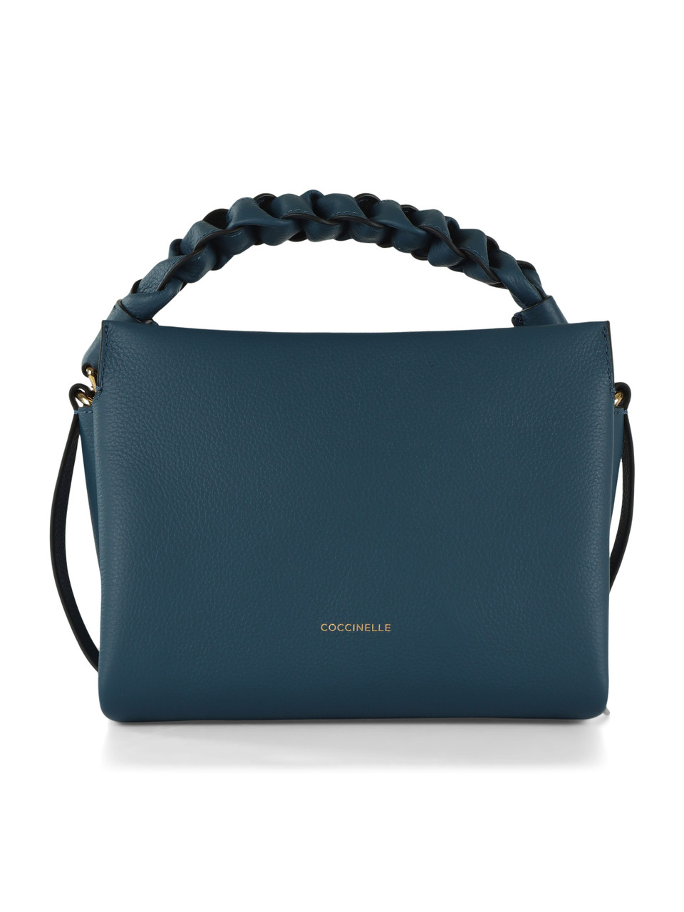 BLAU | BOHEME Small Handtasche aus genarbtem Leder
