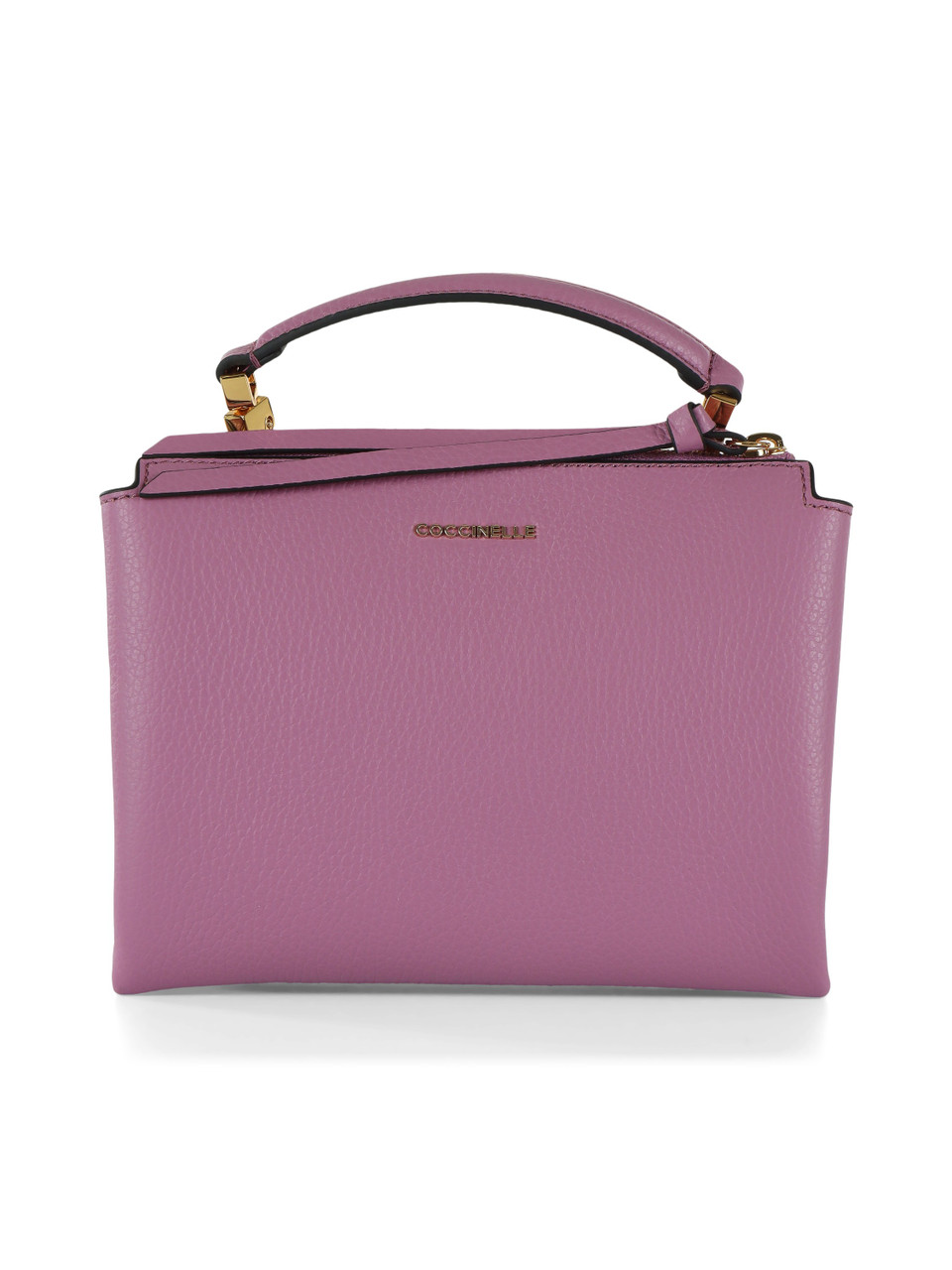 VIOLA CHIARO | Borsa a mano in pelle martellata ARLETTIS Small