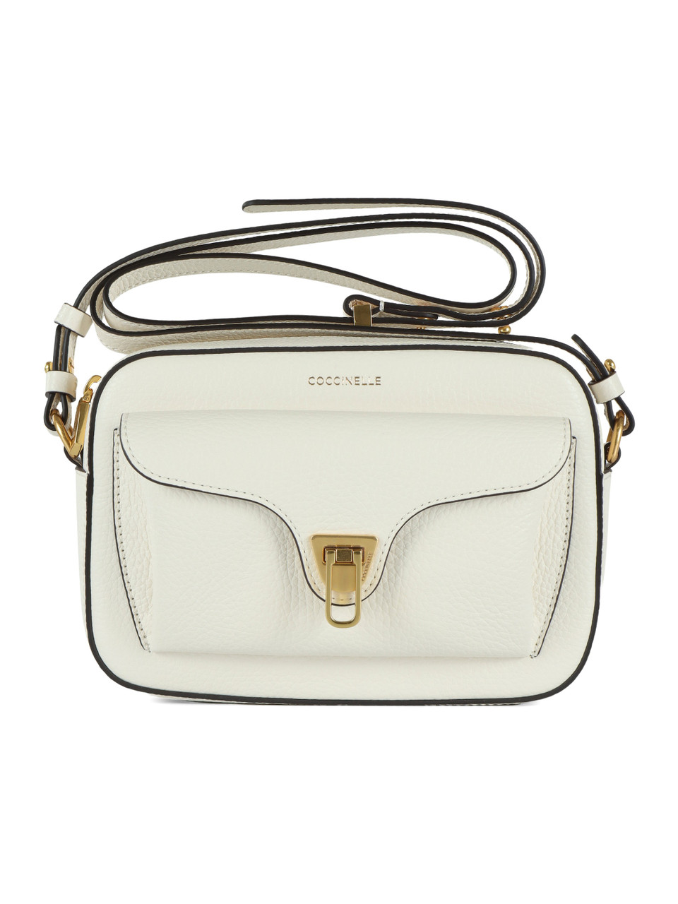 OFF WHITE | Borsa a tracolla in pelle martellata BEAT Small