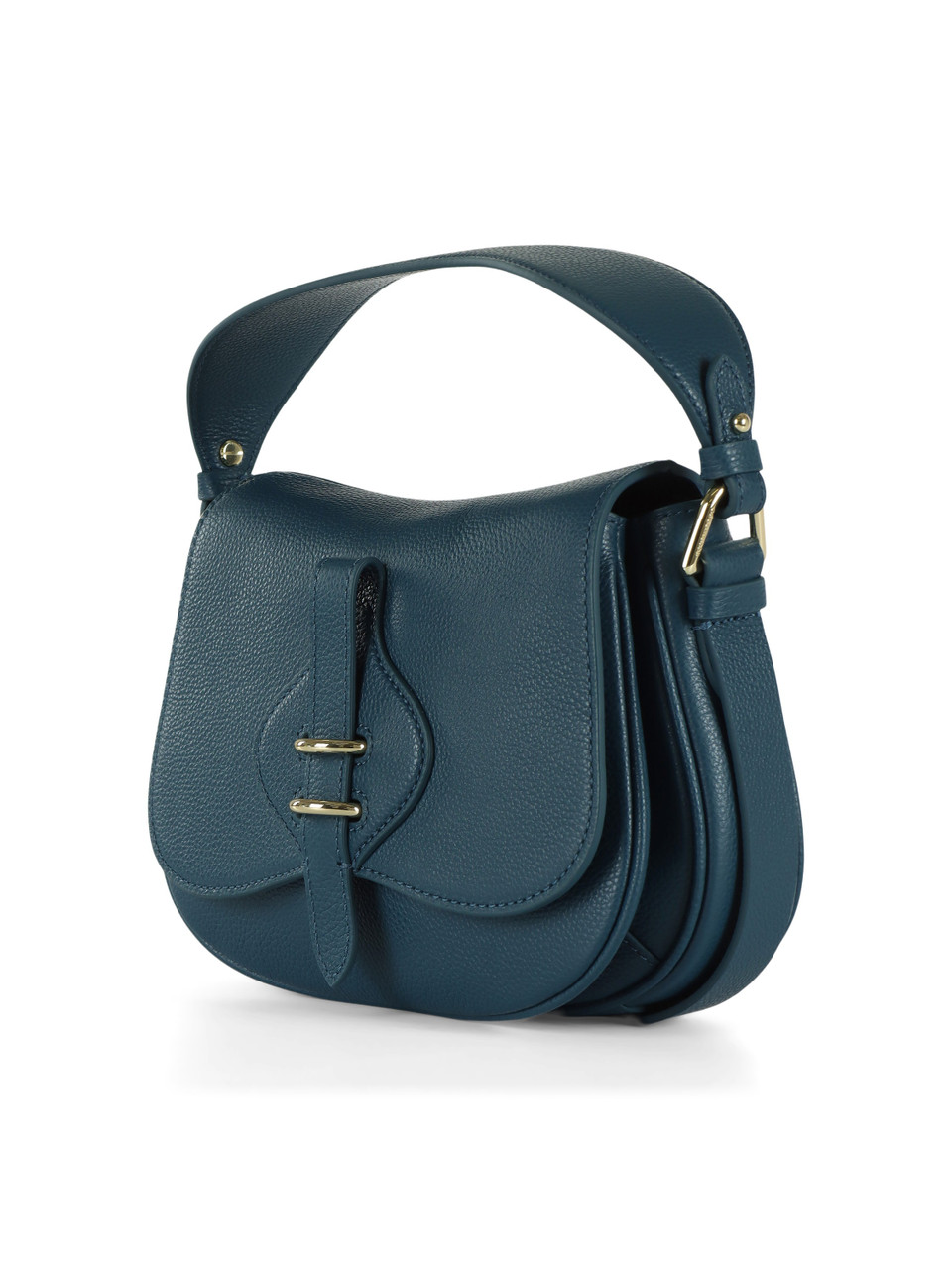 BLU | Borsa a mano in pelle martellata MAVERY Small