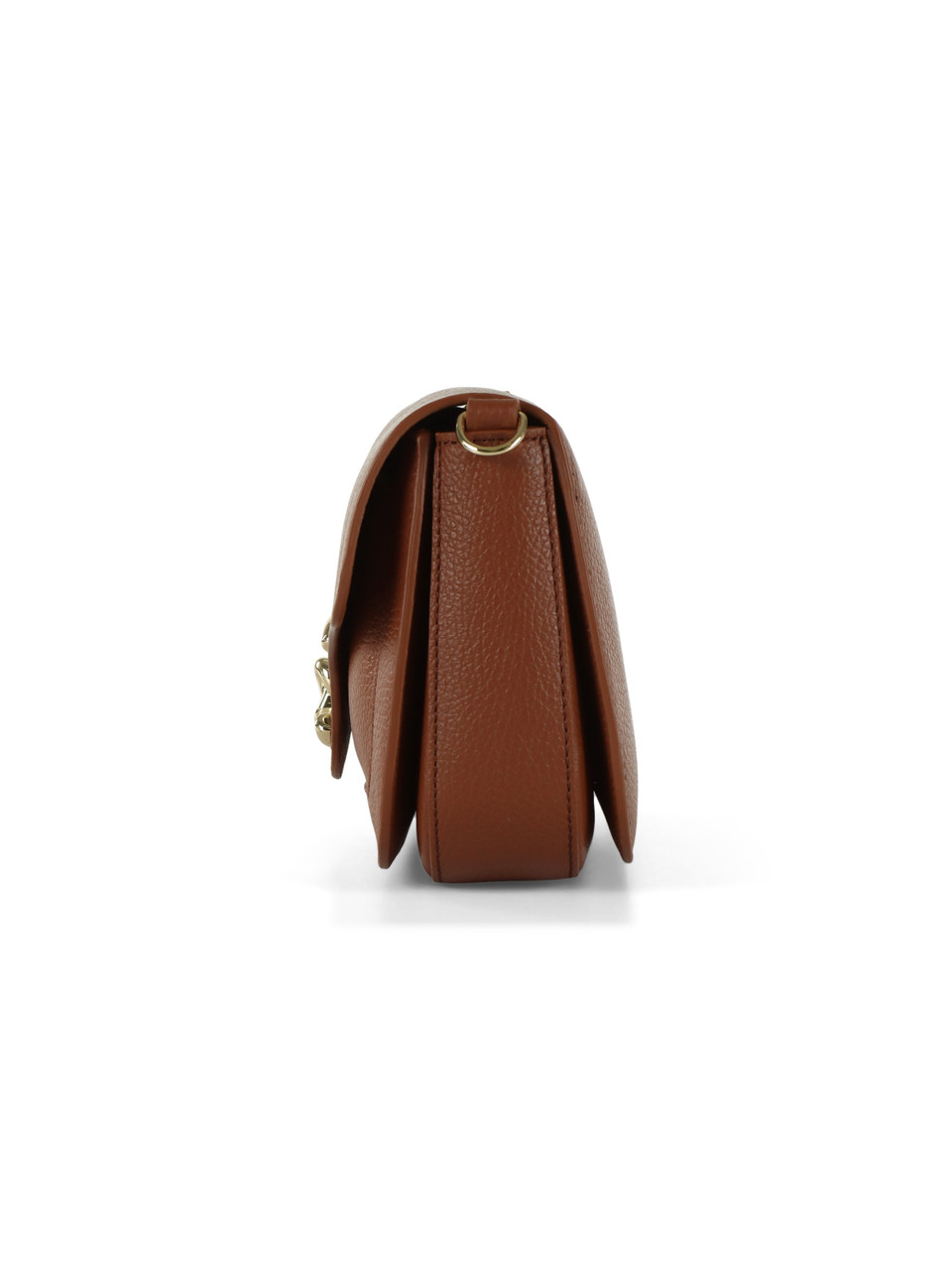 Leder | Schultertasche aus genarbtem Leder C-ME Medium