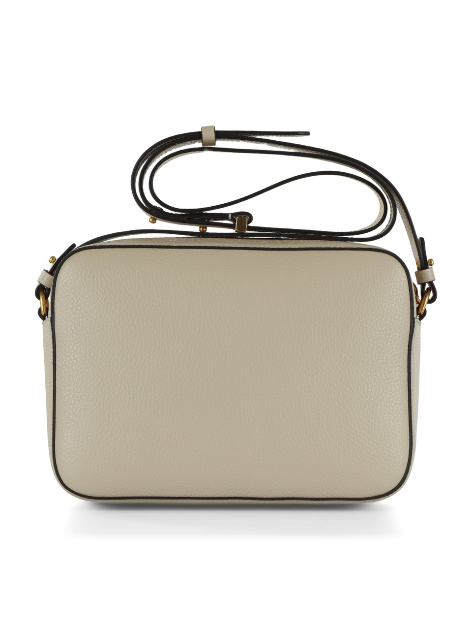 BEIGE | Umhängetasche aus genarbtem Leder BEAT Large
