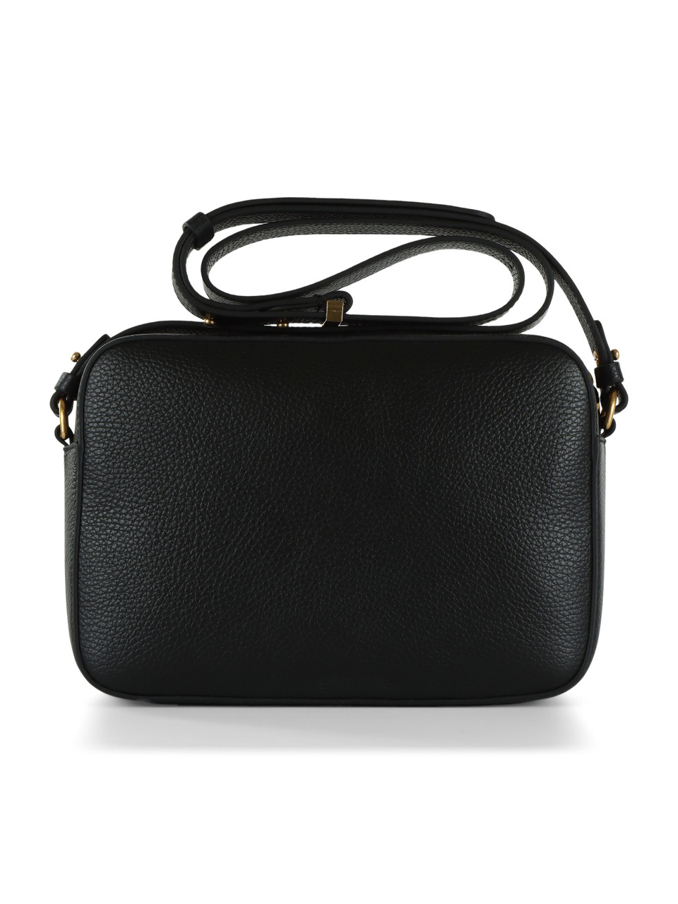 NERO | Borsa a tracolla in pelle martellata BEAT Large