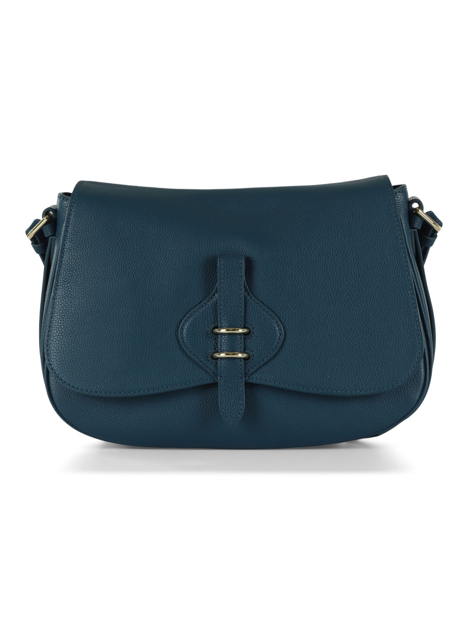 BLU | Borsa a spalla in pelle martellata MAVERY Large