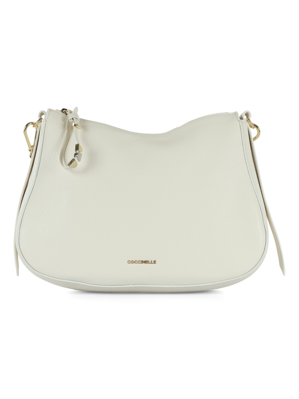 OFF WHITE | NORY Small Schultertasche aus genarbtem Leder