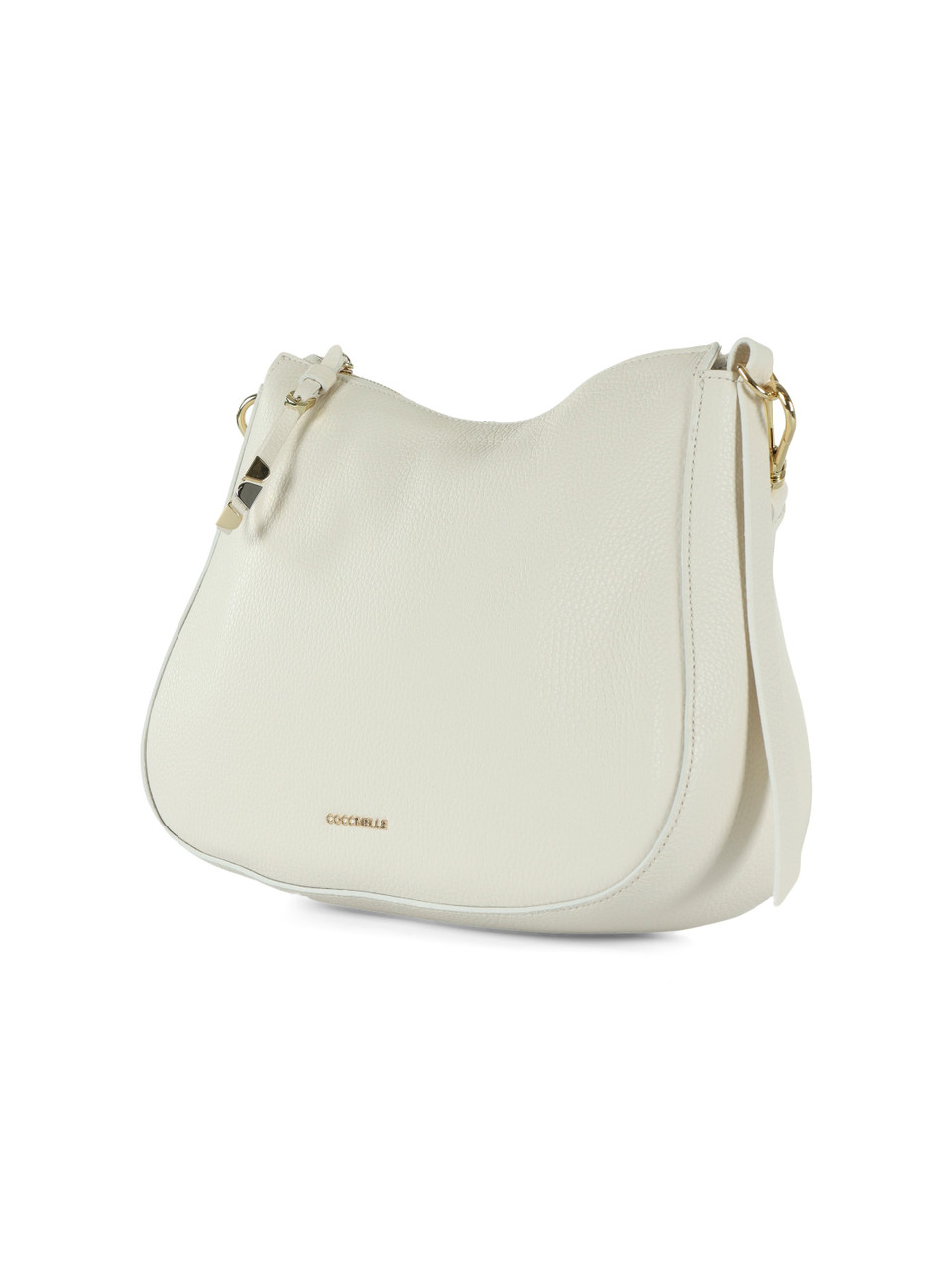 OFF WHITE | NORY Small Schultertasche aus genarbtem Leder