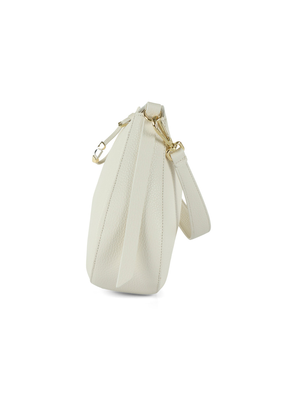 OFF WHITE | NORY Small Schultertasche aus genarbtem Leder