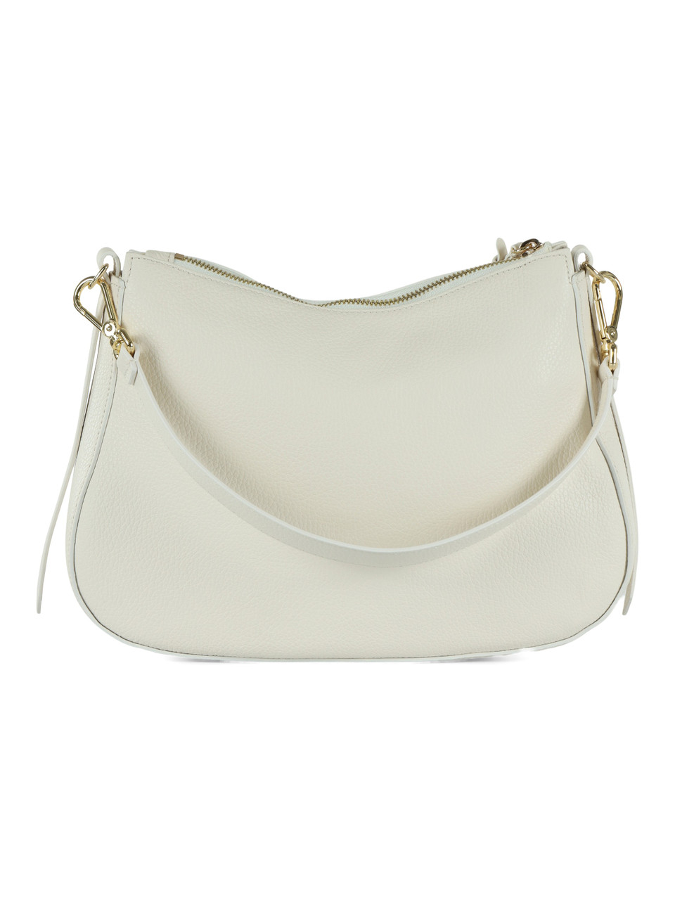OFF WHITE | NORY Small Schultertasche aus genarbtem Leder