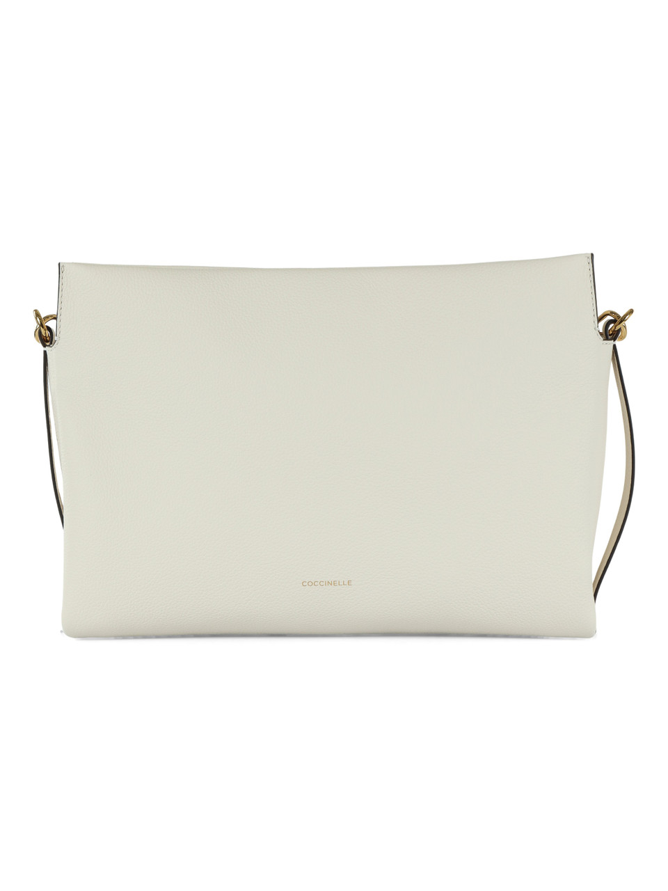 OFF WHITE | BOHEME Medium Schultertasche aus genarbtem Leder