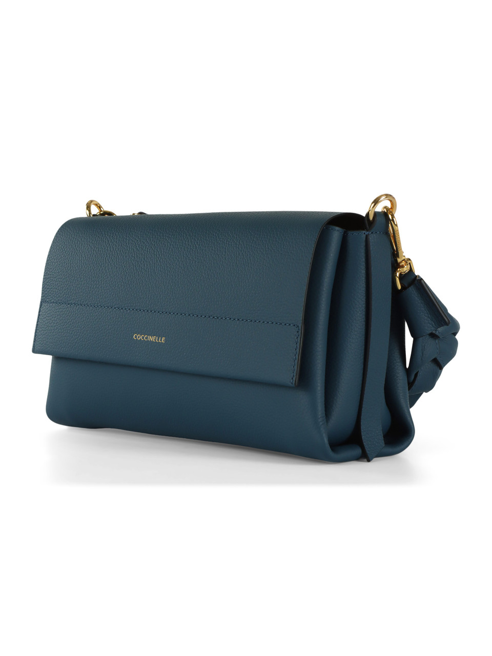BLU | Borsa a spalla in pelle martellata BOHEME Small