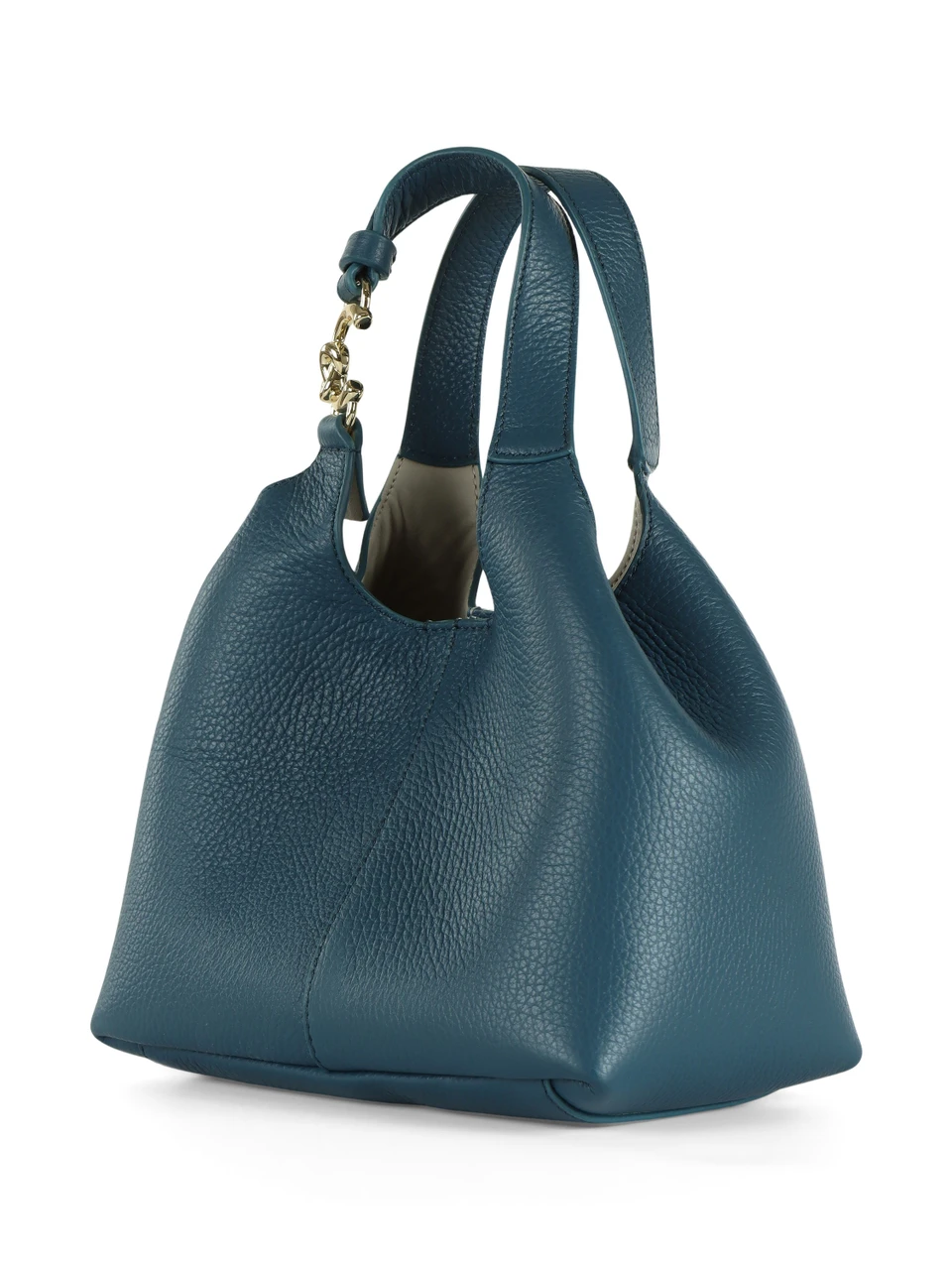 BLU | Borsa a mano in pelle martellata C-EASY Small