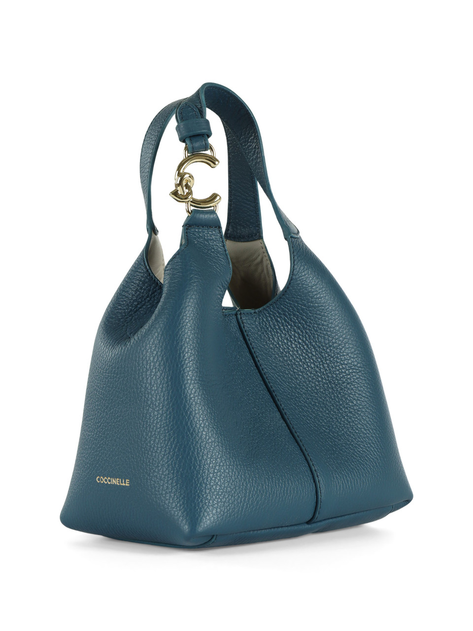 BLU | Borsa a mano in pelle martellata C-EASY Small