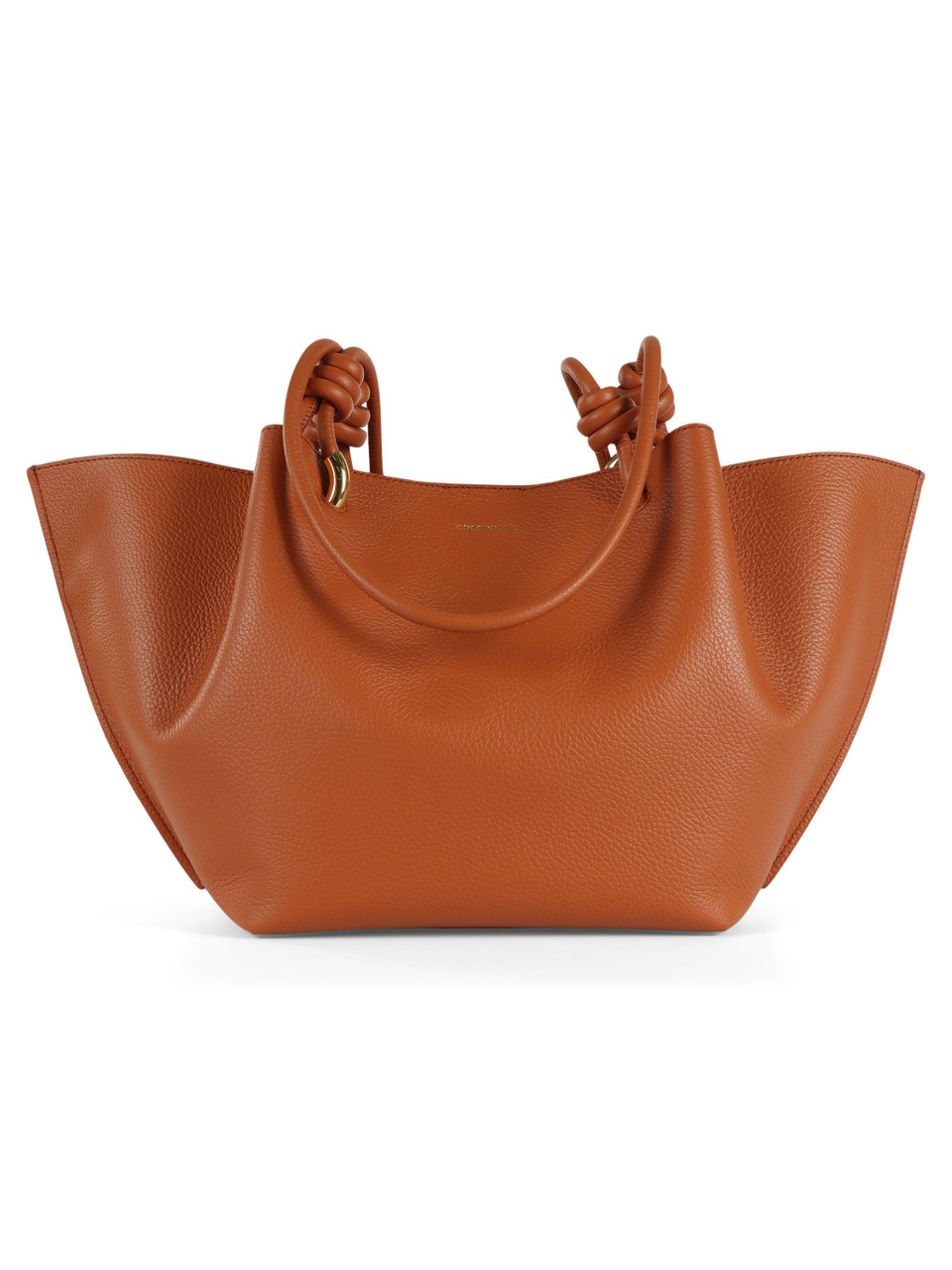 TERRACOTTA | Borsa a spalla in pelle martellata FINN Medium