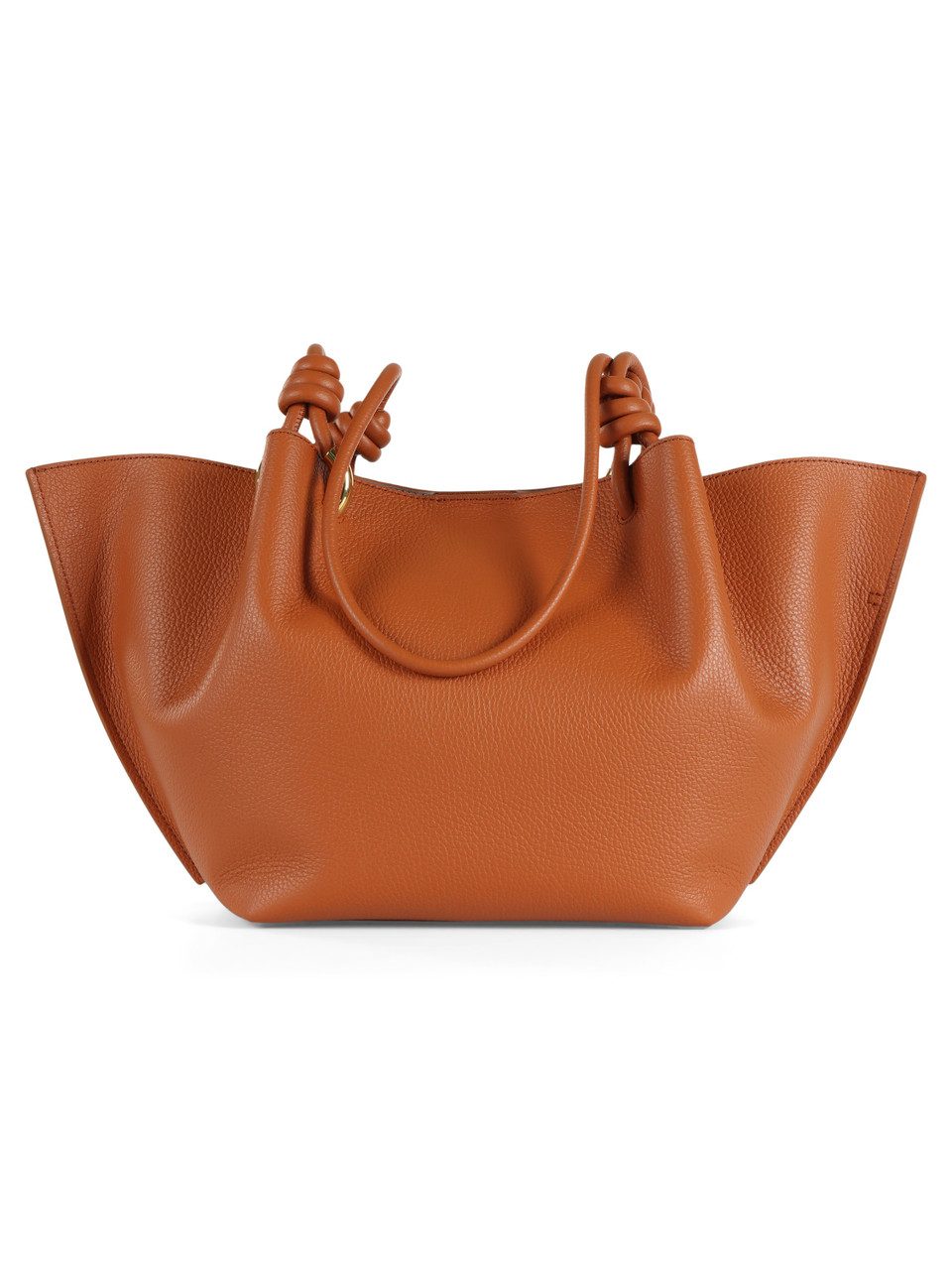 TERRACOTTA | Borsa a spalla in pelle martellata FINN Medium