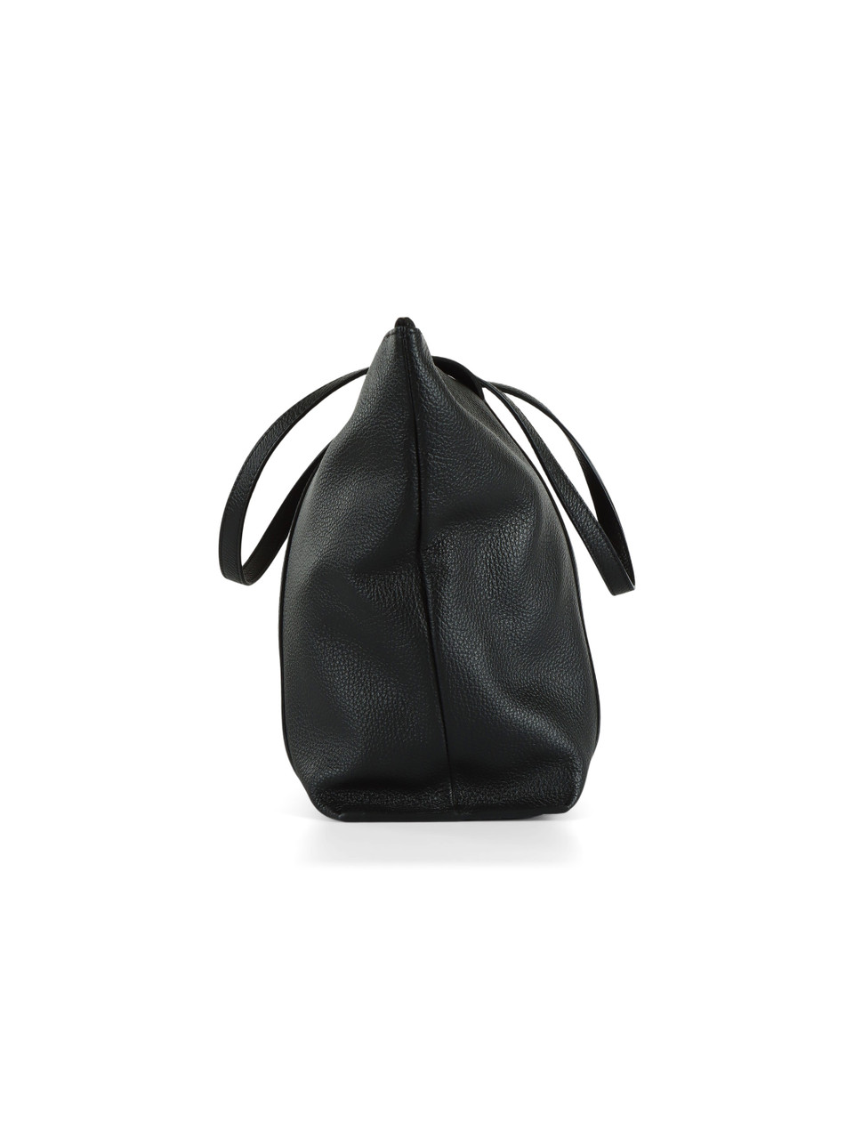 NERO | Borsa a spalla in pelle martellata NORY Large