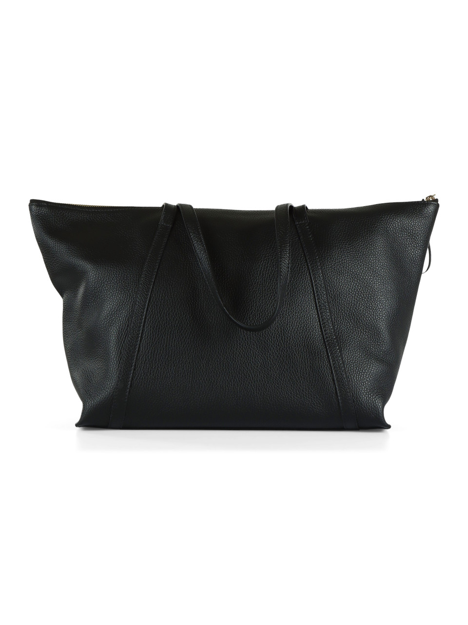 NERO | Borsa a spalla in pelle martellata NORY Large