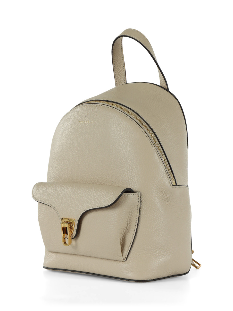 BEIGE | Zaino in pelle martellata BEAT GENERATION Small