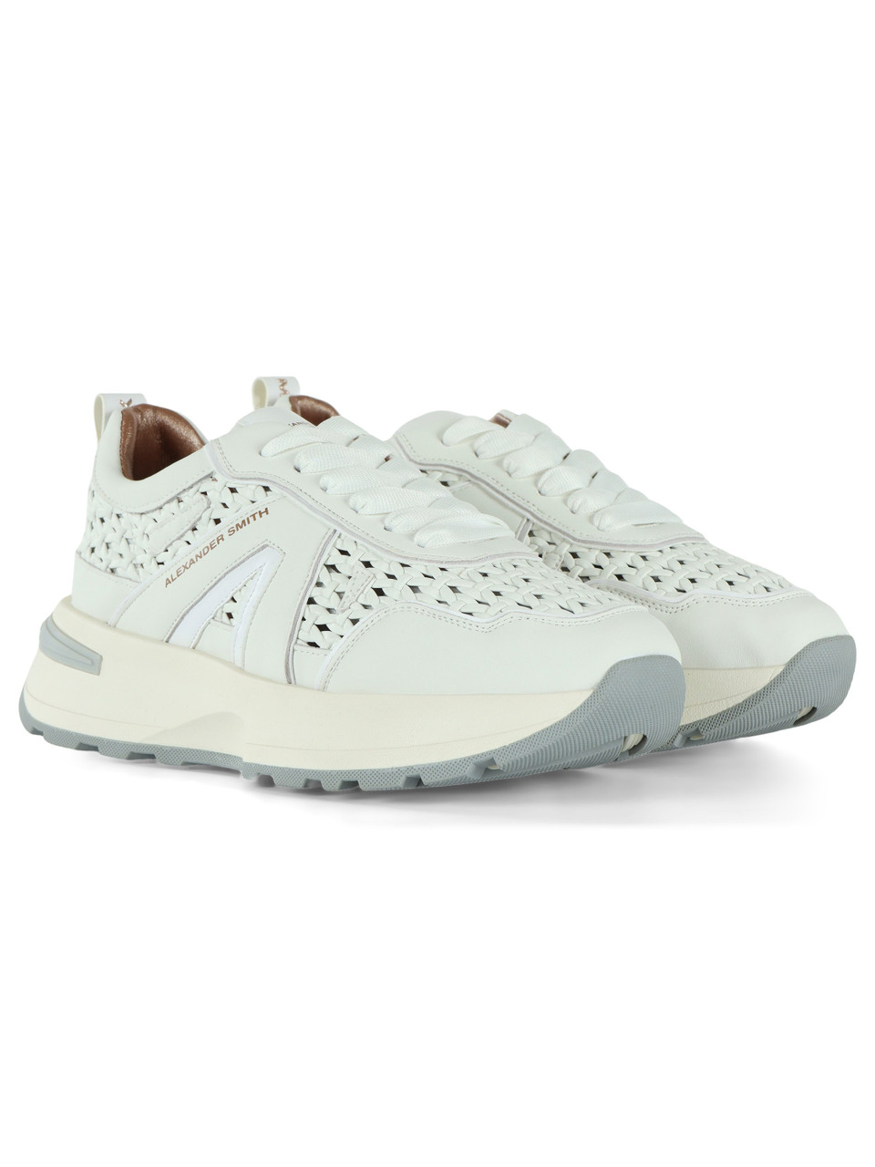 BIANCO | Sneakers LIVERPOOL in pelle ed ecopelle