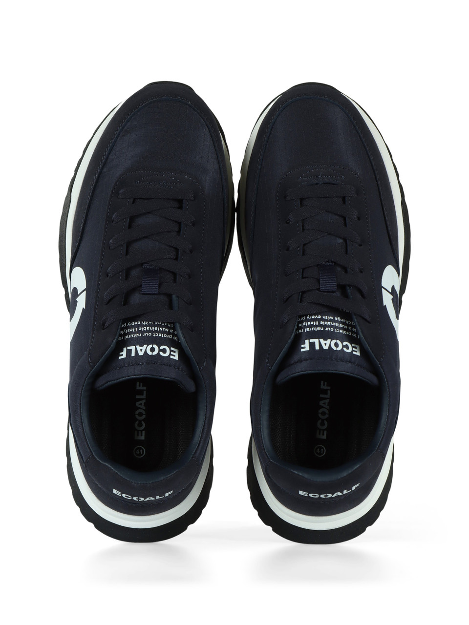 BLU | Sneakers in ecopelle e tessuto riciclato VENTURA