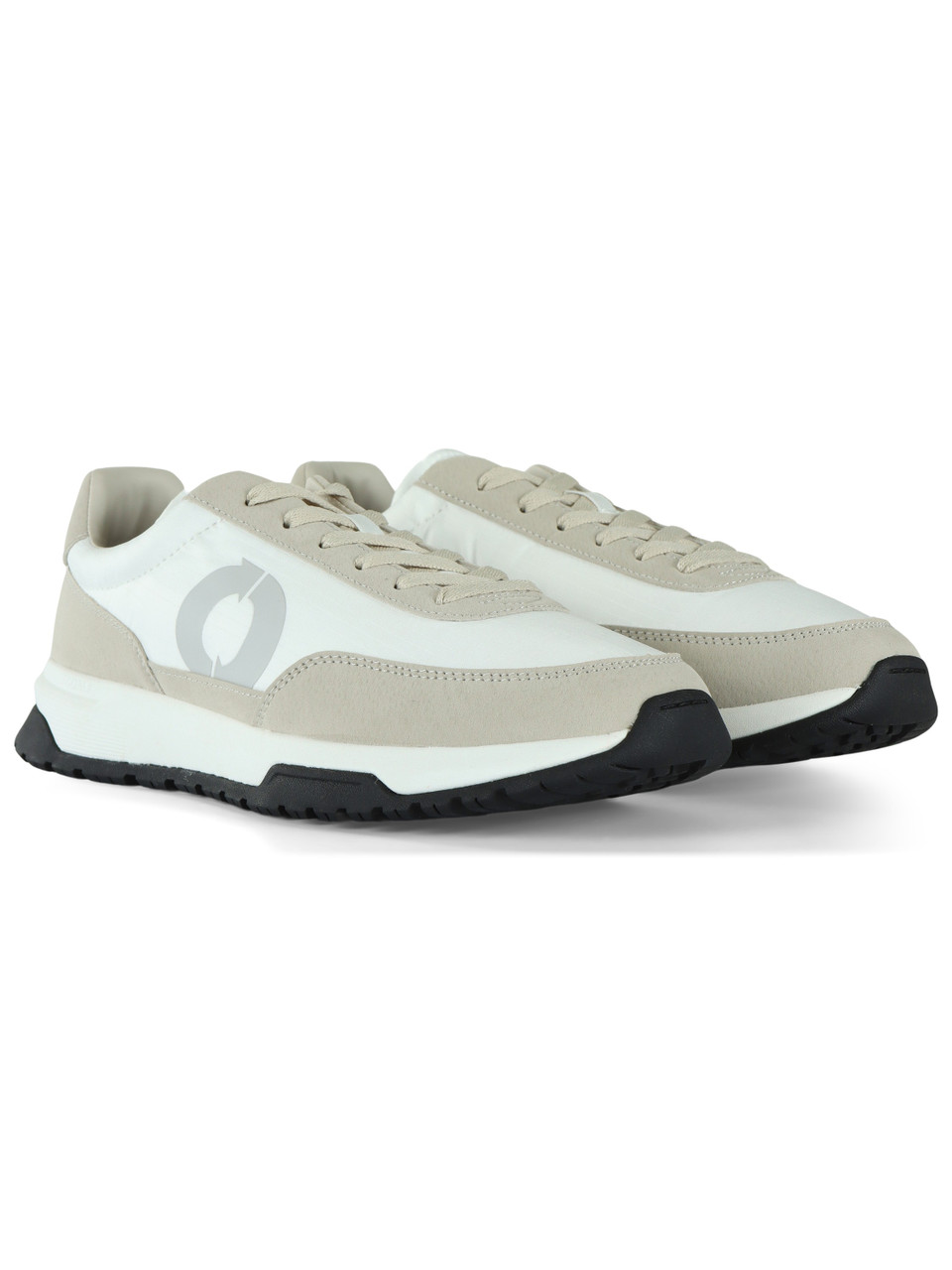 BIANCO | Sneakers in ecopelle e tessuto riciclato VENTURA