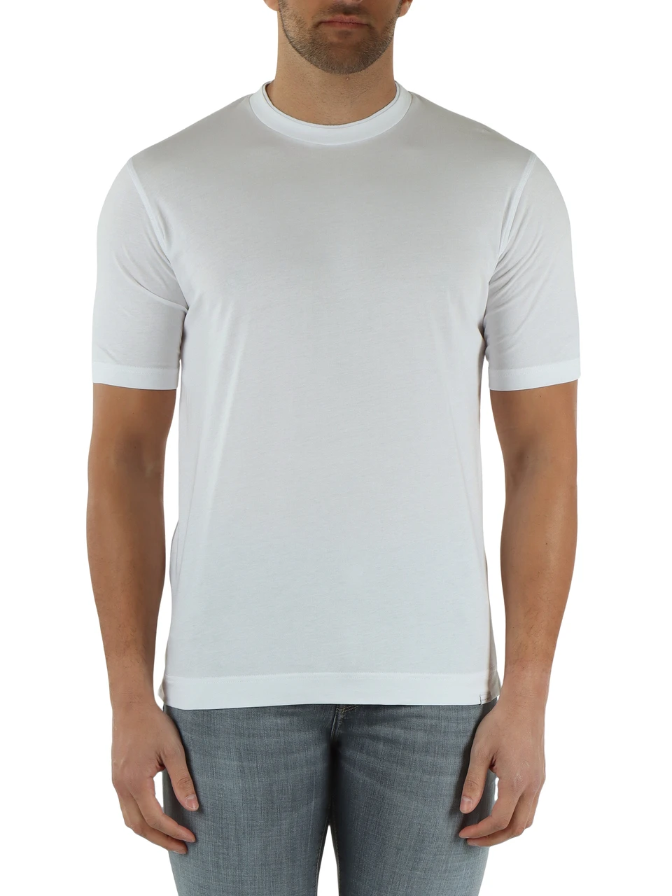 WEISS | Supima Baumwoll-T-Shirt