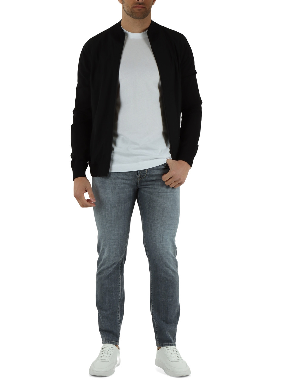 WEISS | Supima Baumwoll-T-Shirt
