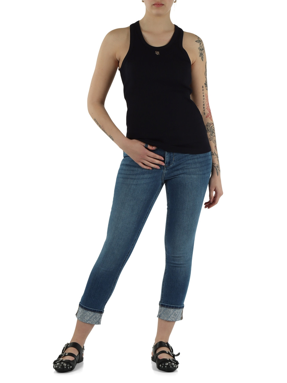 BLU | Pantalone jeans MONROE Regular Waist Bottom Up Skinny