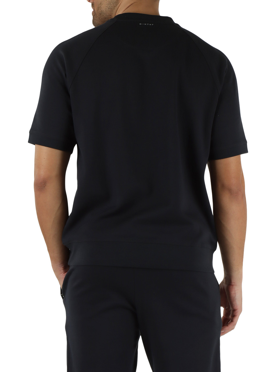 Dunkelblau | Kurzarm-Sweatshirt Second Skin