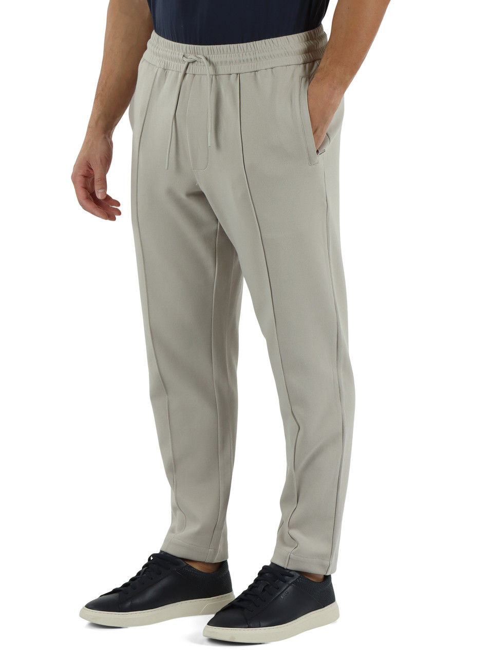 GREIGE | pantalone sportivo Second Skin con coulisse