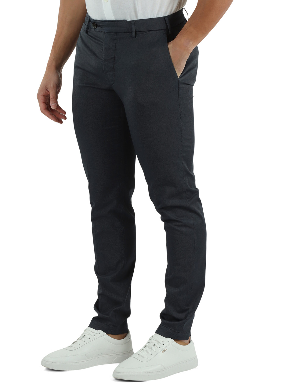 BLU | Pantalone MC-BRAD/2134 Lungo in misto cotone