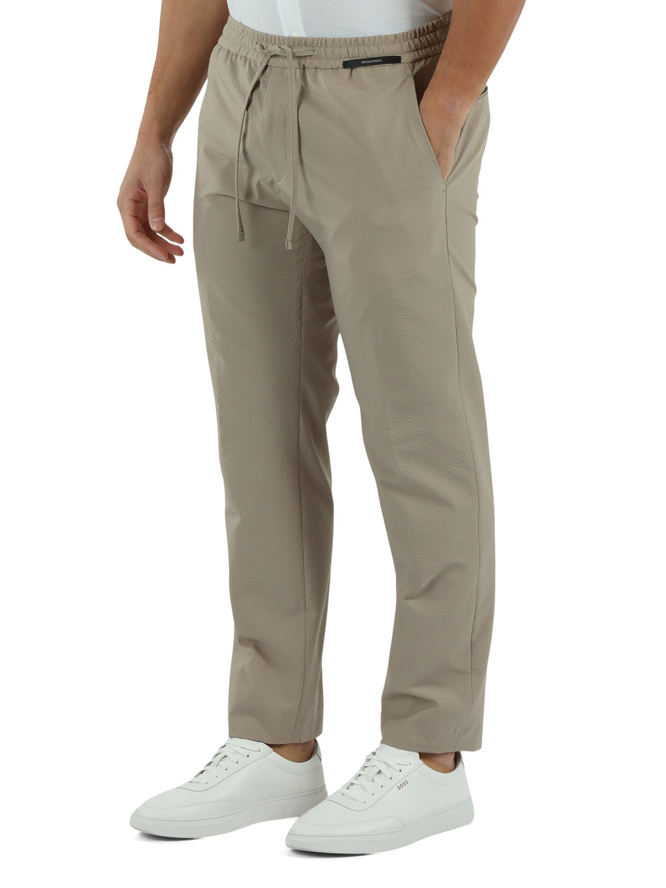 Tonfarbe | MC-ADAM/3256 Research Hose aus Seersucker-Stoff
