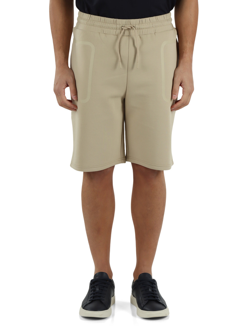 BEIGE | Pantaloncini sportivi in misto cotone MITCHEL 03 Transeasonal