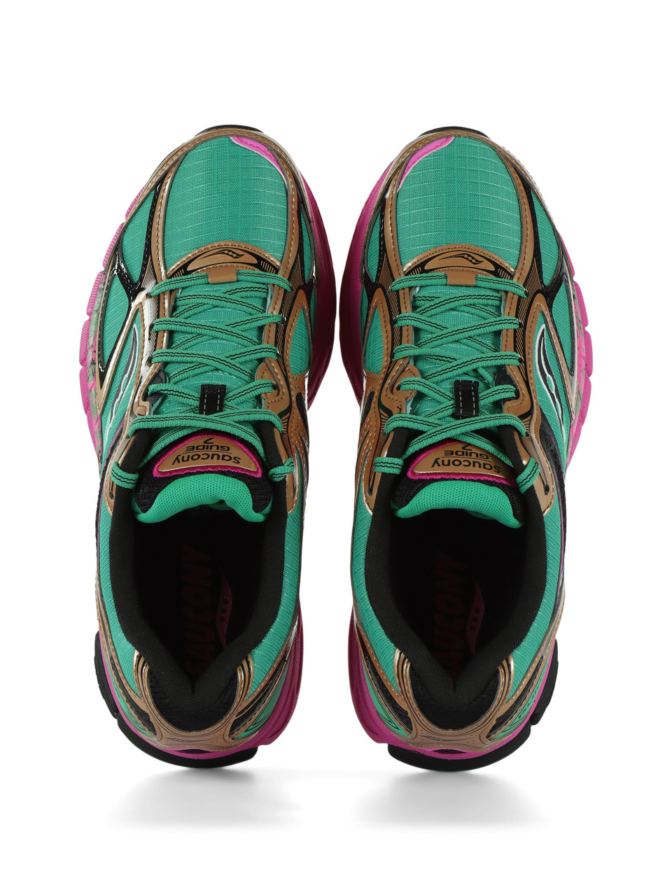VERDE | Sneakers PROGRID GUIDE 7 in materiali traspiranti