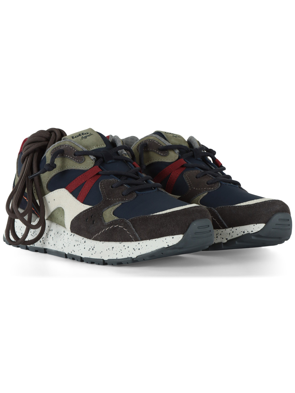 BLAU | LEGENDE: Sneakers aus Leder und Stoff TOKYO SHINJUKO